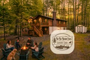 The Big Brown Cabin at Locust Lake