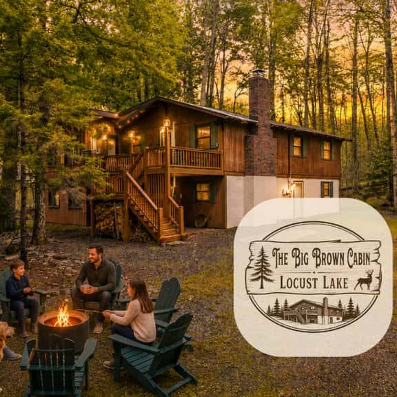 The Big Brown Cabin at Locust Lake - Image 1