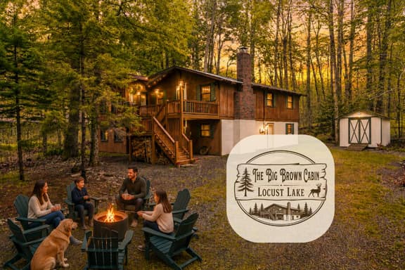 The Big Brown Cabin at Locust Lake - Image 1